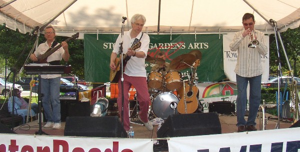 Jim Newsom Quartet at the Stockley Gardens Arts Festival, 5/20/07
