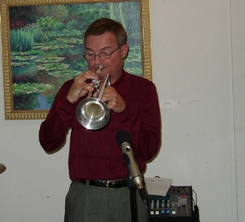 Ron Hallman-trumpet, fluegelhorn, bass trumpet