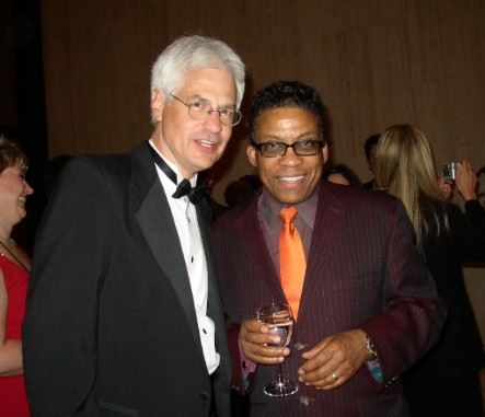 Jim Newsom & Herbie Hancock, May 2003