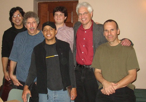 Jim and Cole Newsom with the Yellowjackets, October 13, 2004