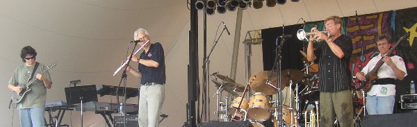 Jim Newsom Quintet at the Norfolk Jazz Festival, 7/15/05