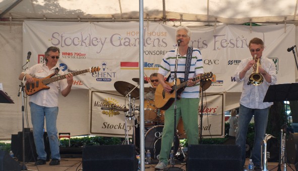 Jim Newsom Quartet at the Stockley Gardens Arts Festival - May 16, 2010